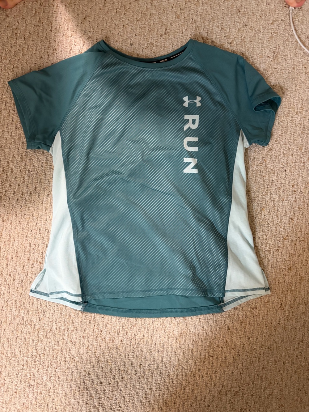 Under Armour Teal/Light Teal Men's Run Shorts